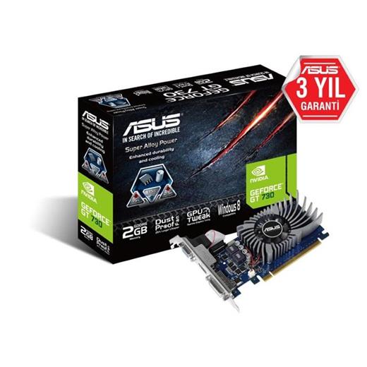 Asus Gt730-Sl-2Gd5-Brk 2Gb Gddr5 64Bıt Dsub Dvı