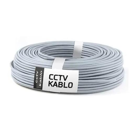 Q-Lınk Kgu-1002 100Mt 2.1 (2X0,22) Cctv Kablo(Cca)