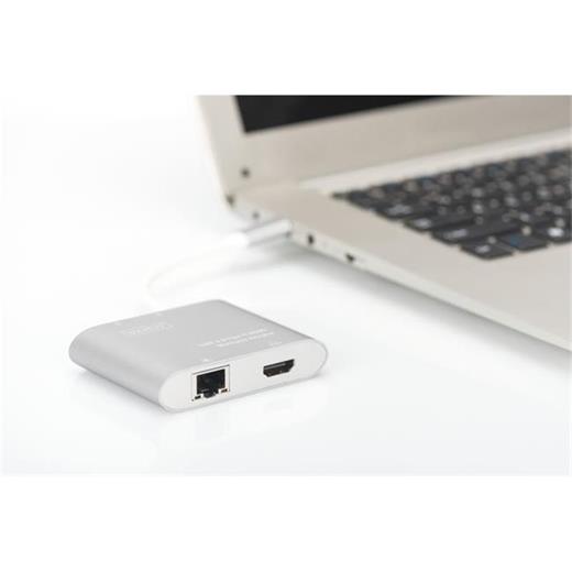 Dıgıtus Dn-3024 Type-C 2Xusb3.0+G.Eth+Hdmı Adaptör